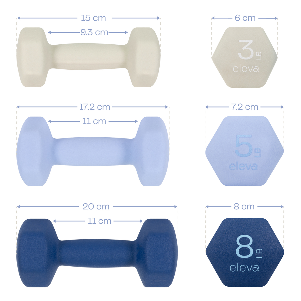 Set Mancuernas Hexagonales Pesas De Libras Set De Mancuernas