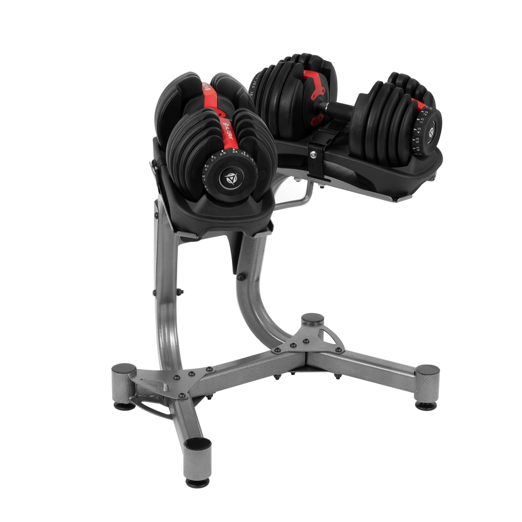 Set mancuernas discount con soporte