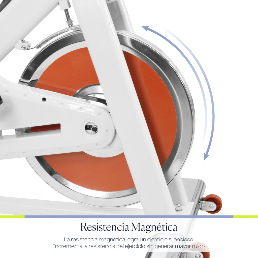eleva Bicicleta Spinning Resistencia Magnetica Gimnasio Fit