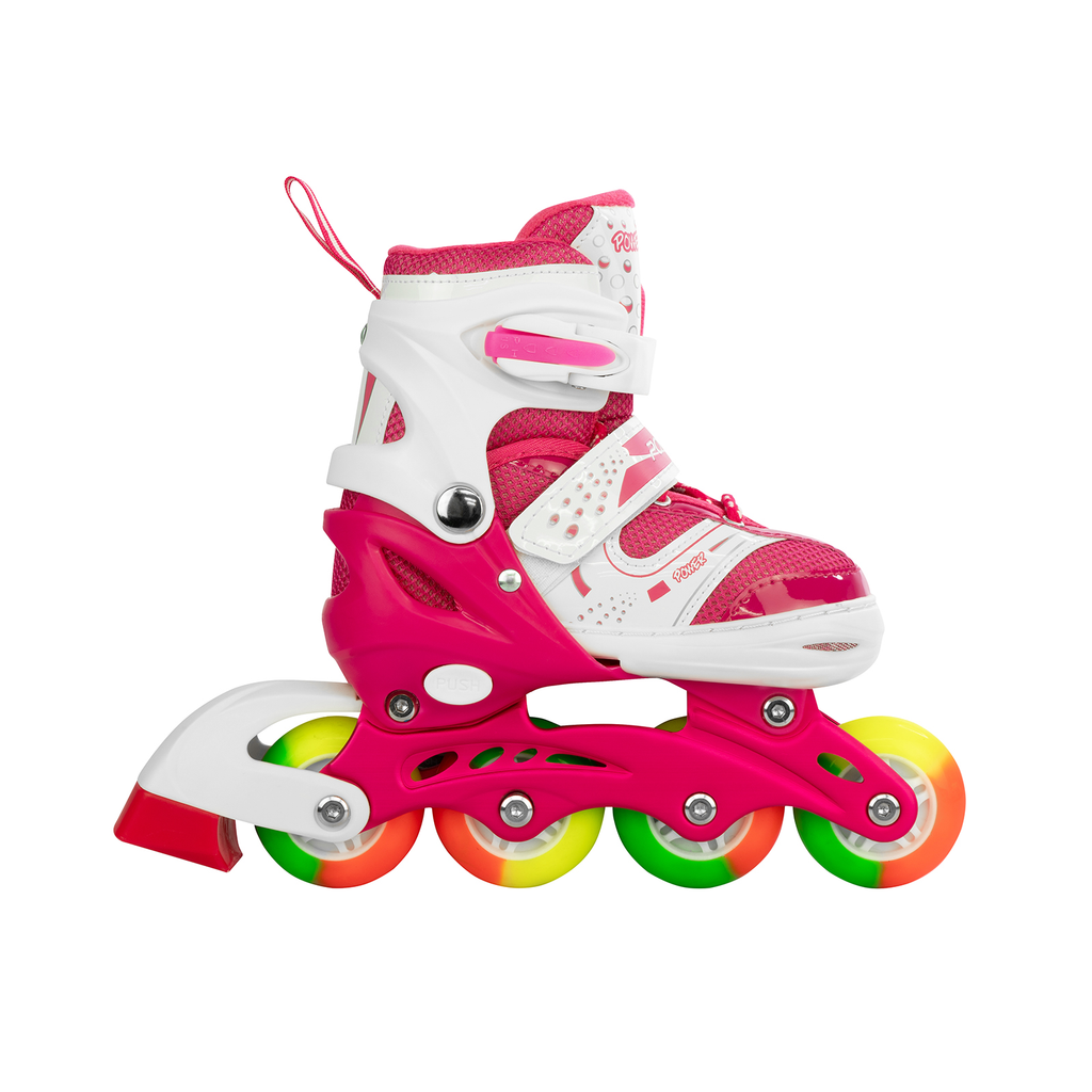  QL - Patines en línea para niños, 4 ruedas, tamaño ajustable,  deslizante, en línea, regalo para niños, 3 tamaños y 2 colores (color  azul2, tamaño: S) : Deportes y Actividades al Aire Libre