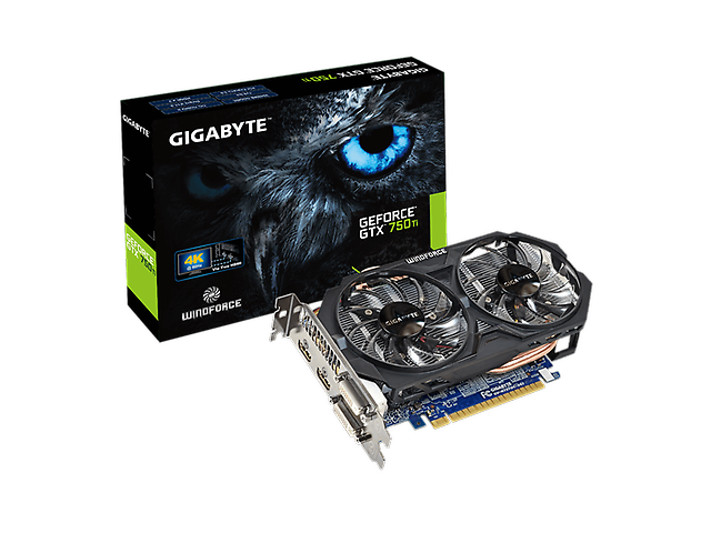 Gigabyte Gv N75 Toc Gi Tarjeta De Video Ge Force Gtx 750 Ti Gb Gdd