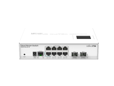 Mikro Tik Crs210 Switch Cloud Router 8 Puer Gigabit Ethernet Y 2 Puer Sfp - ordena-com.myshopify.com