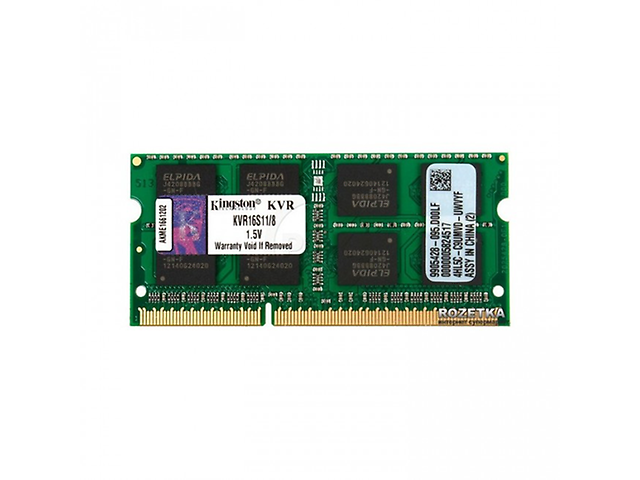 Sodimm Ddr3 Kvr16s Модуль памяти Kingston ValueRAM <KVR16S11S8/4