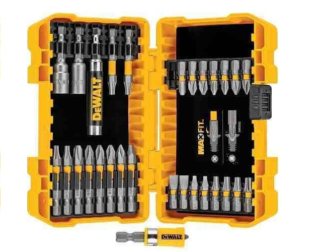 Set De Puntas Y Adaptadores Dewalt Dw2097 Estuche 14 Piezas