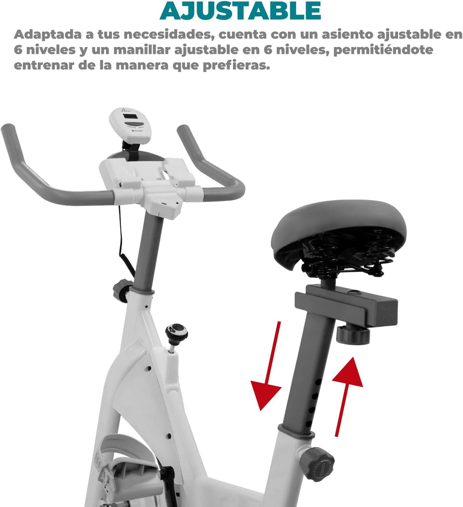 Bicicleta Fija Altera Para Spinning Ejercicio Cardio Fitness