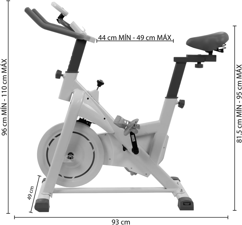 Bicicleta Fija Altera Para Spinning Ejercicio Cardio Fitness