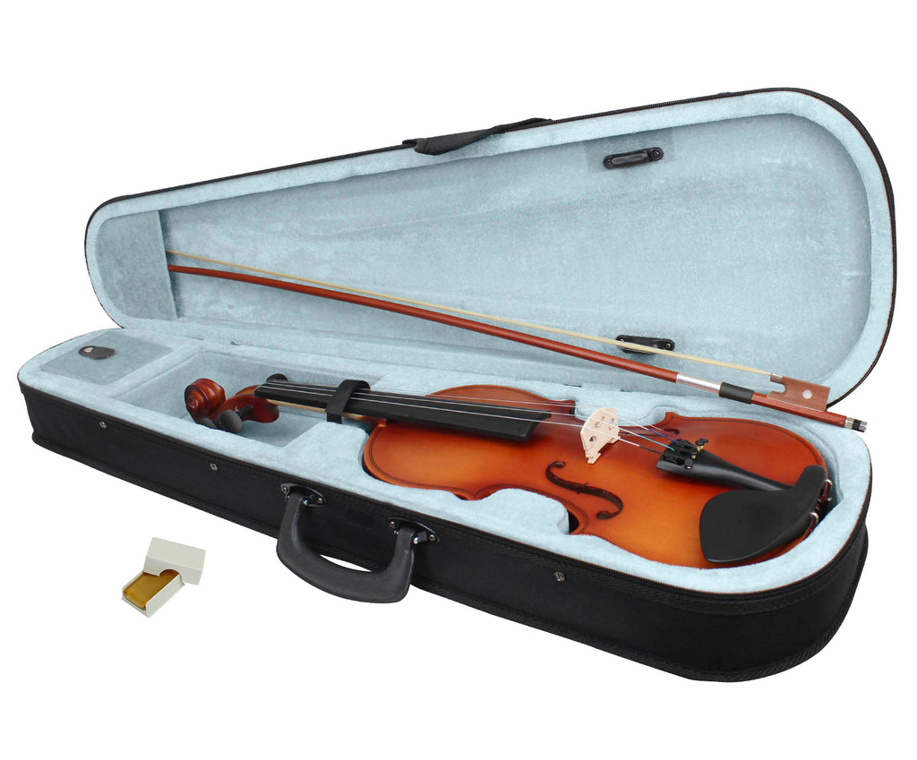 Mestiza 4/4 Paquete De Violin Con Accesorios, Color Natural