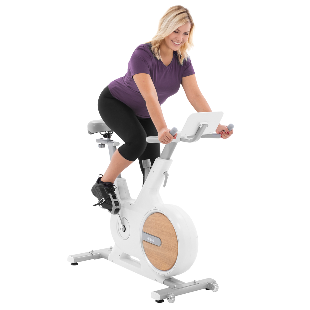 Bicicleta Fija Eleva Spinning Estatica Para Hacer Ejercicio