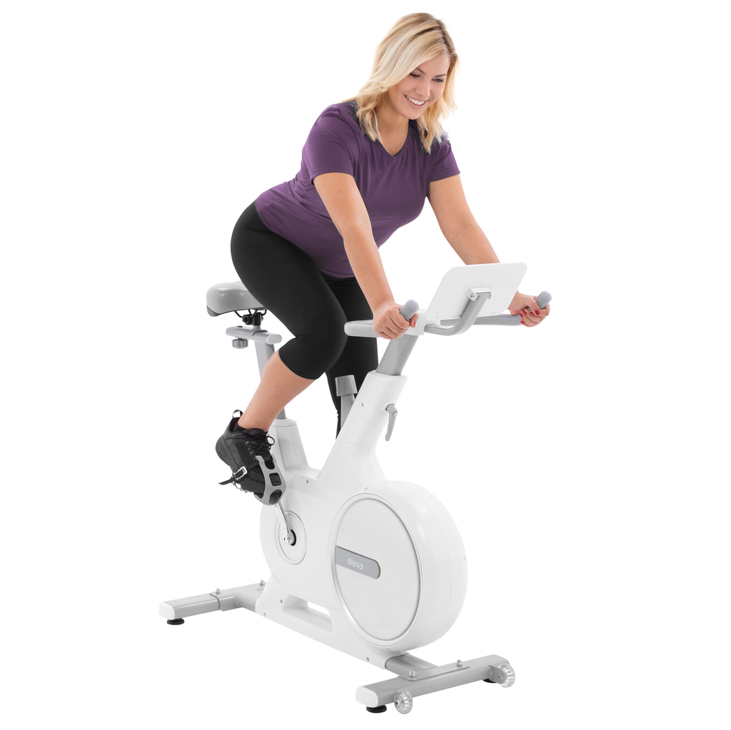 Bicicleta Fija Eleva Spinning Estatica Para Hacer Ejercicio