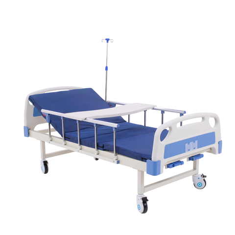 Cama Hospitalaria Manual Onof Incluye Colchon Mesa Hospital