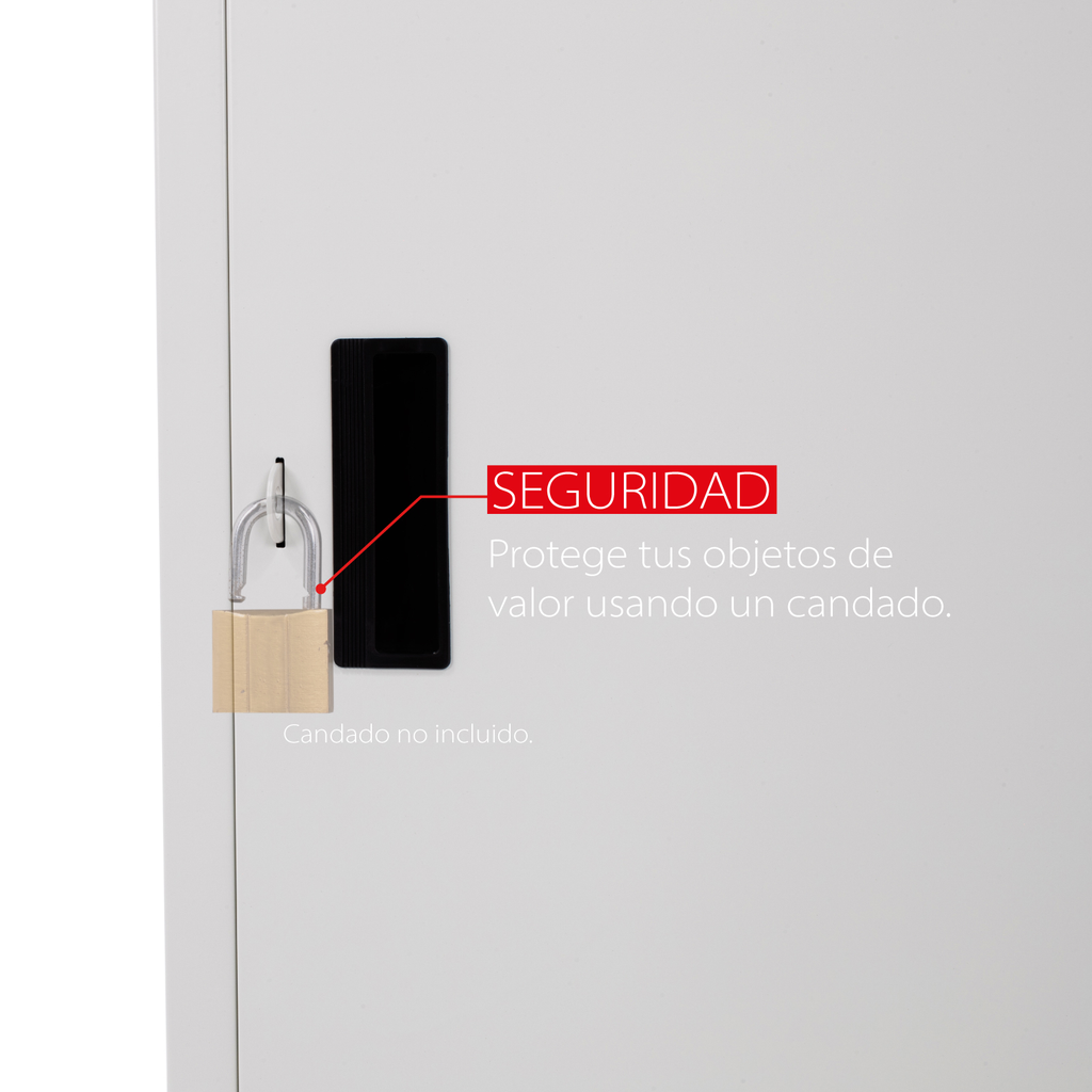 Locker Metalico 1 Puerta Guardex Casillero Apilable Mini