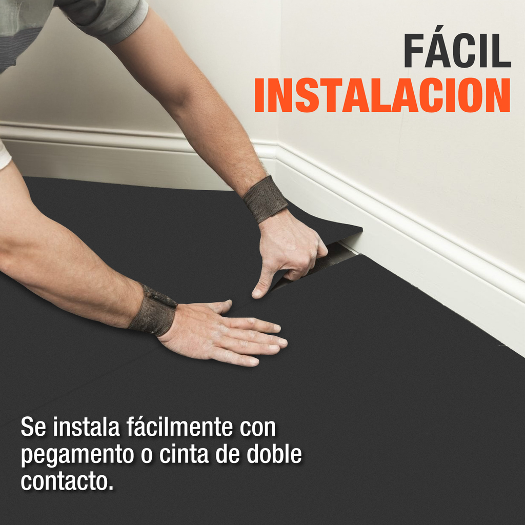 Rollo De Piso Para Gimnasio Altera Rudo Alto Impacto 10m2