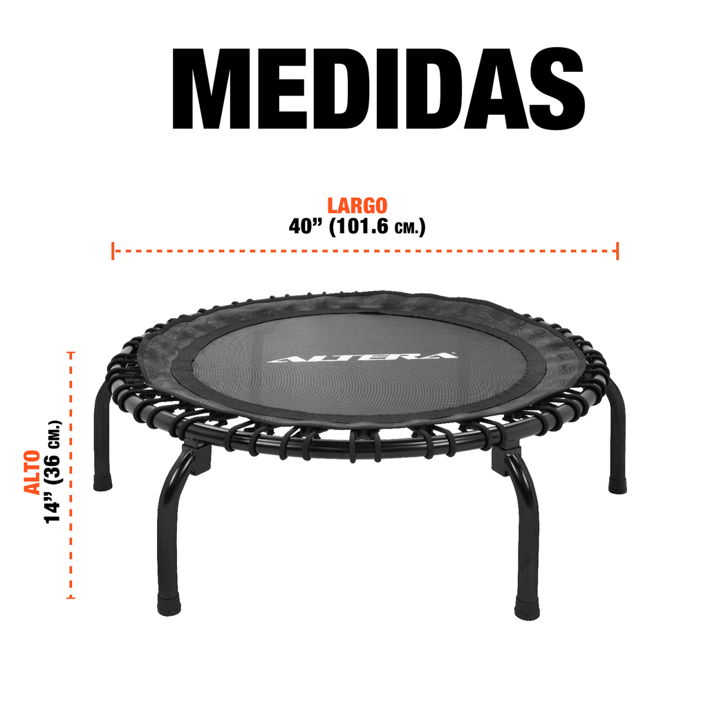 Trampolín Fitness Altera Jumping Profesional Aerobics Mini