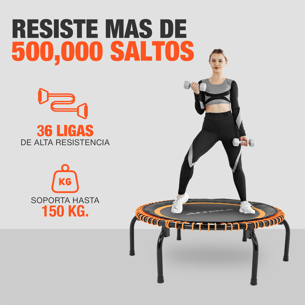 Trampolín Fitness Tumbaline Profesional Para Aerobics Altera