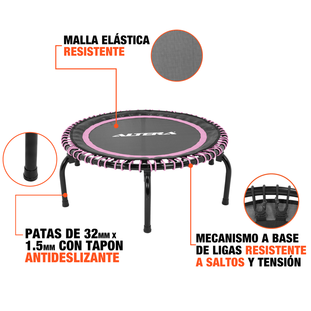 Altera Trampolín Fitness Tumbaline Profesional Para Aerobics