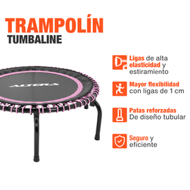 Altera Trampolín Fitness Tumbaline Profesional Para Aerobics