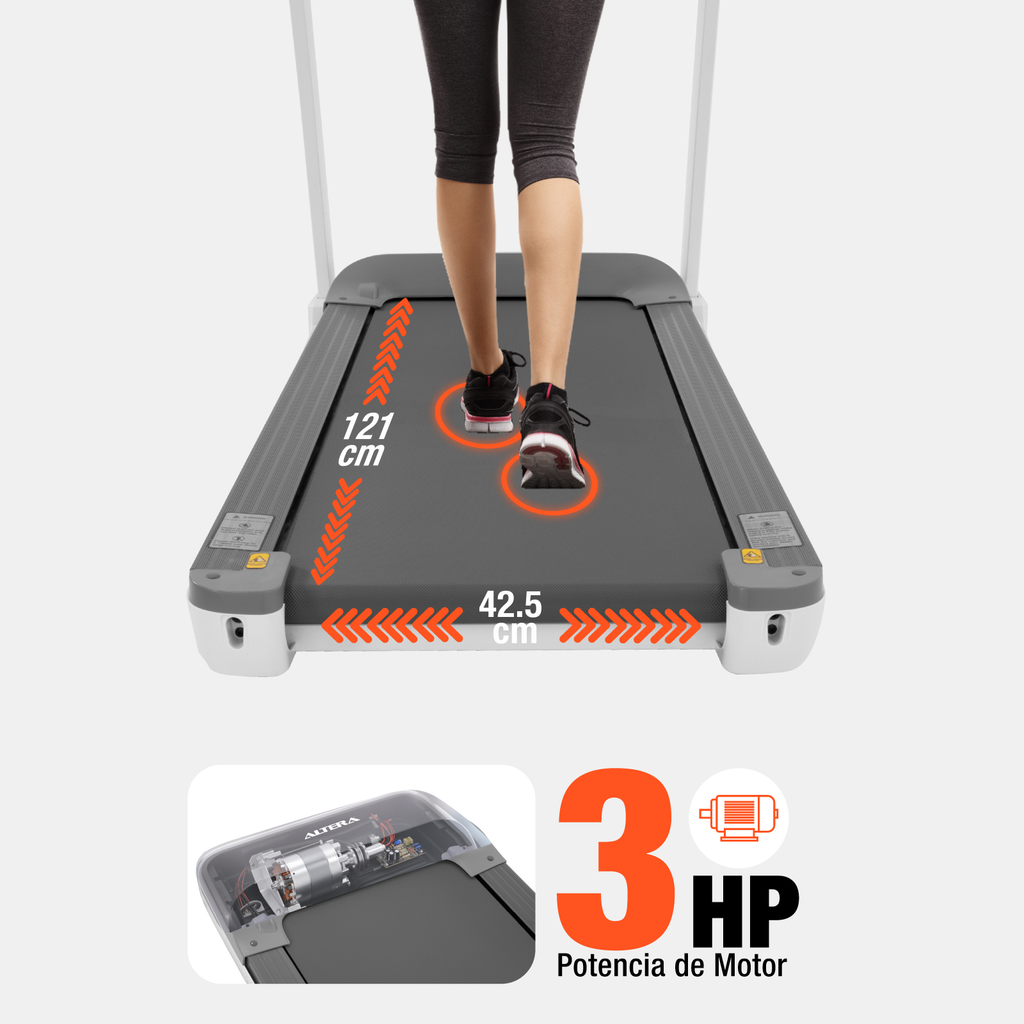 Caminadora Electrica Altera Con Inclinacion Fitness Plegable