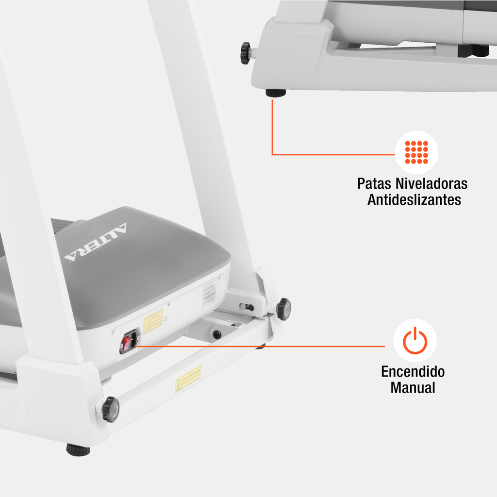 Caminadora Electrica Altera Con Inclinacion Fitness Plegable