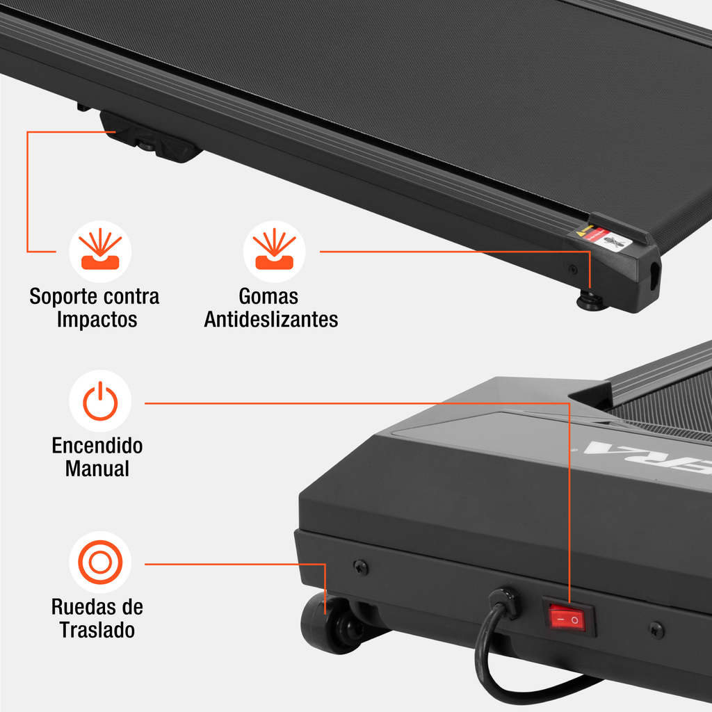 Caminadora Electrica Plegable Walking Pad Altera Elevacion
