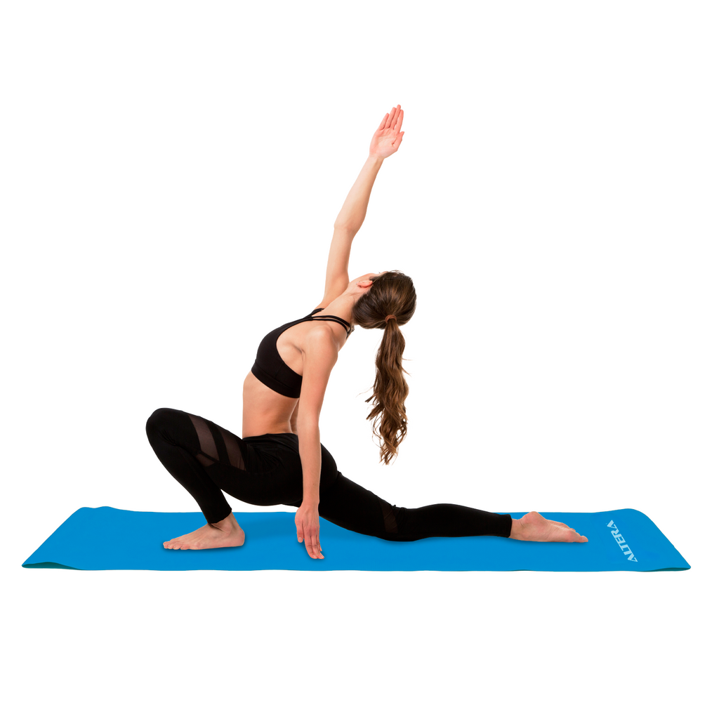 Tapete de Yoga Fitness Pilates Antiderrapante GYM 176 x 61cm