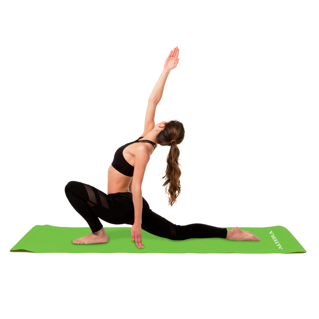 Tapete de Yoga Fitness Pilates Antiderrapante GYM 176 x 61cm