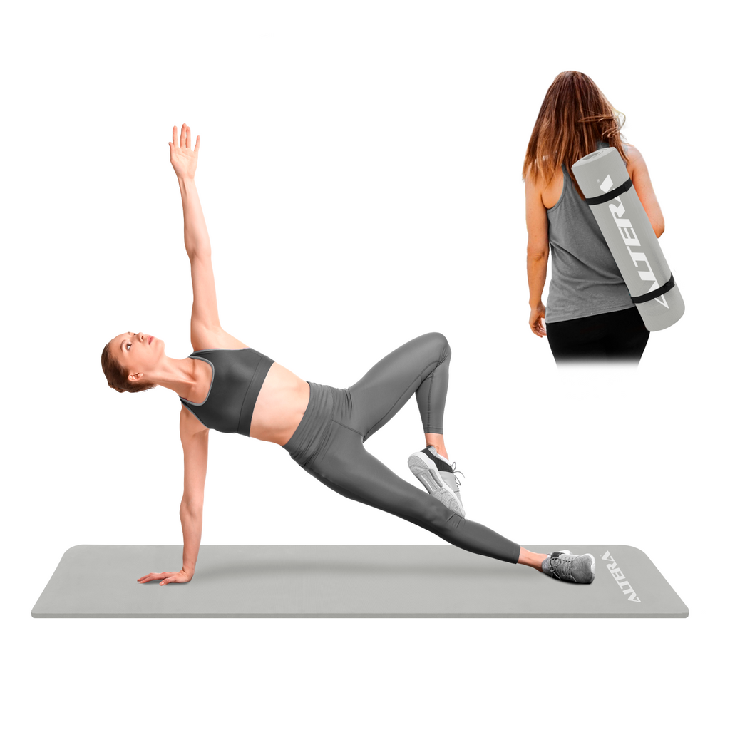 Tapete Yoga Mat Fitnes Ejercicio Antideslizante Grosor 1.4cm