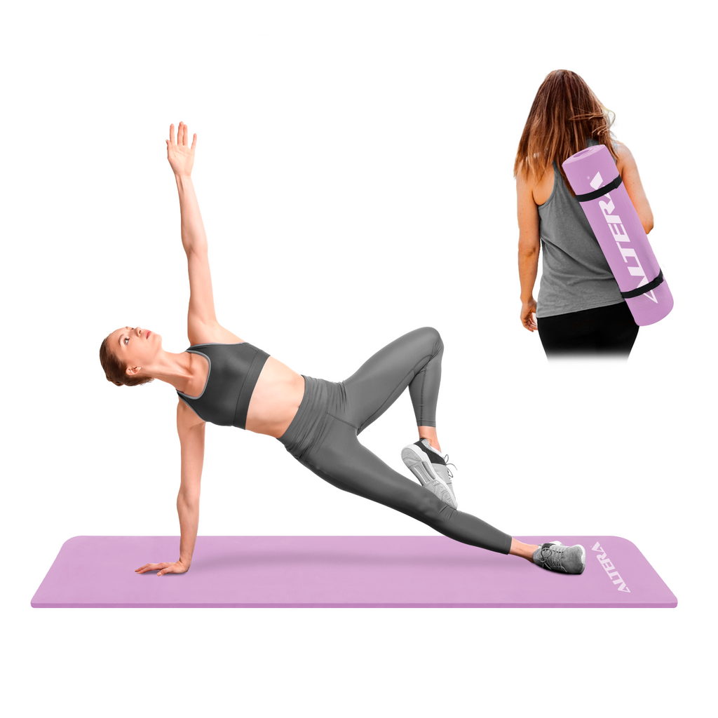 Tapete Yoga Mat Fitnes Ejercicio Antideslizante Grosor 1.4cm