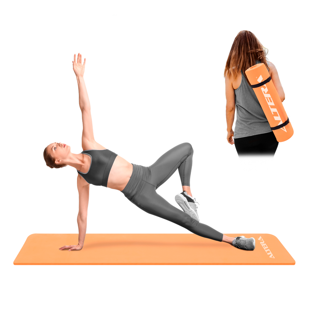 Tapete Yoga Mat Fitnes Ejercicio Antideslizante Grosor 1.4cm