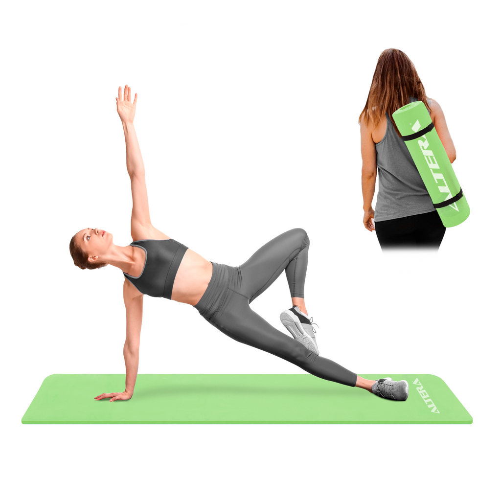 Tapete Yoga Mat Fitnes Ejercicio Antideslizante Grosor 1.4cm