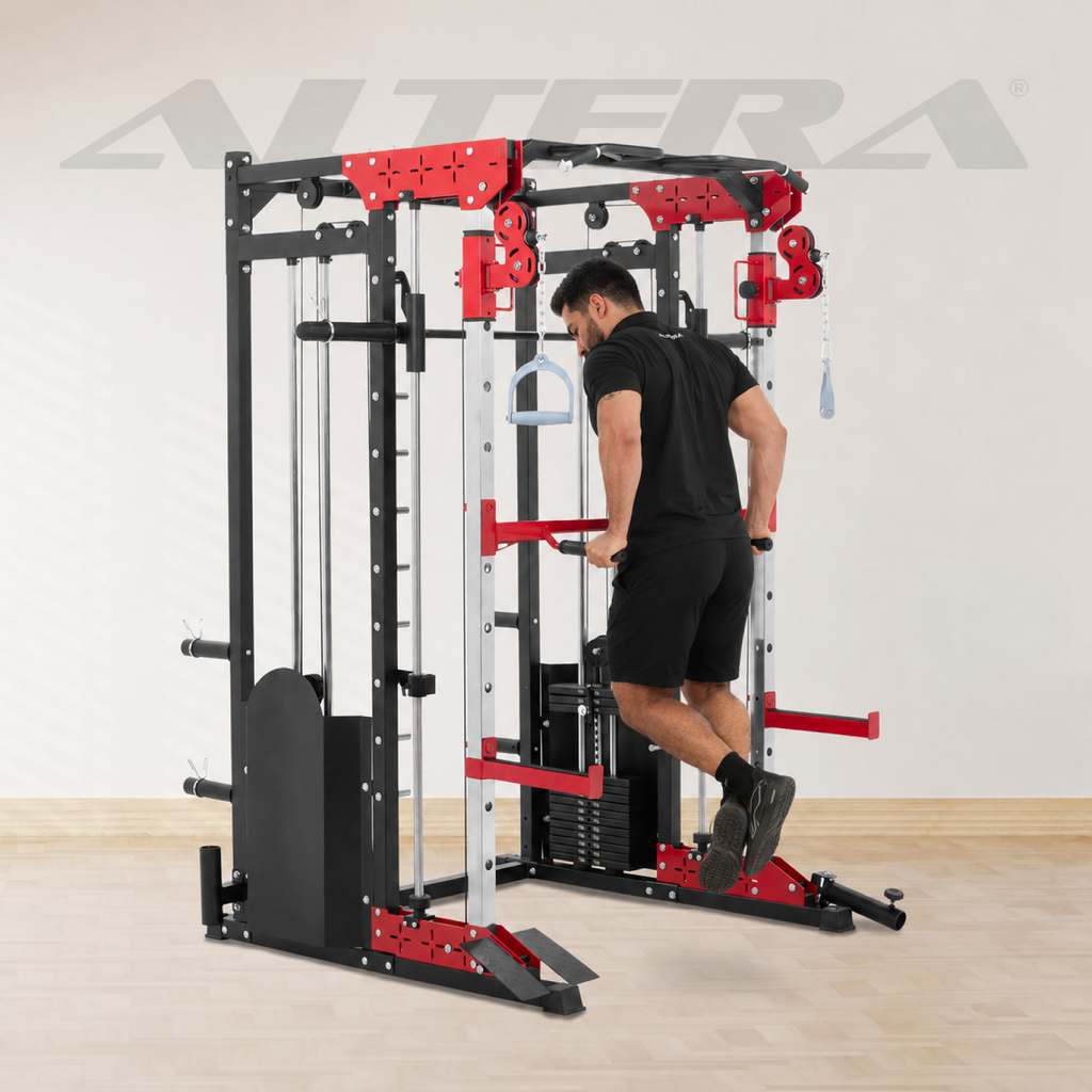 Jaula Smith Power Rack Gimnasio Multifuncional Altera Gym
