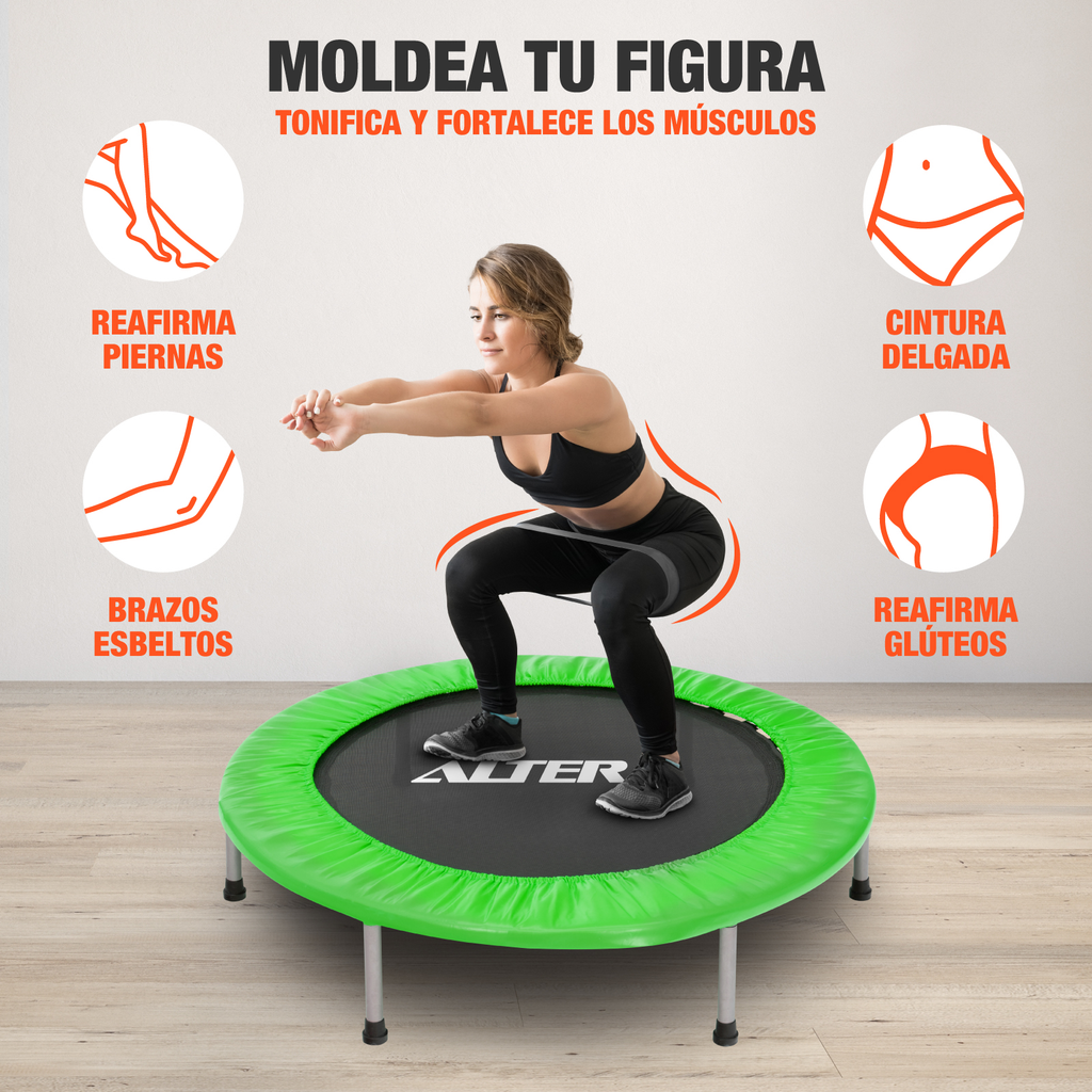 Trampolin Fitness Brincolin Aerobico Ejercicio Jumping 36 In