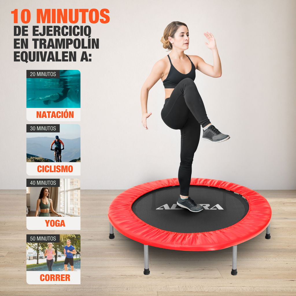 Trampolin Fitness Brincolin Aerobico Ejercicio Jumping 36 In