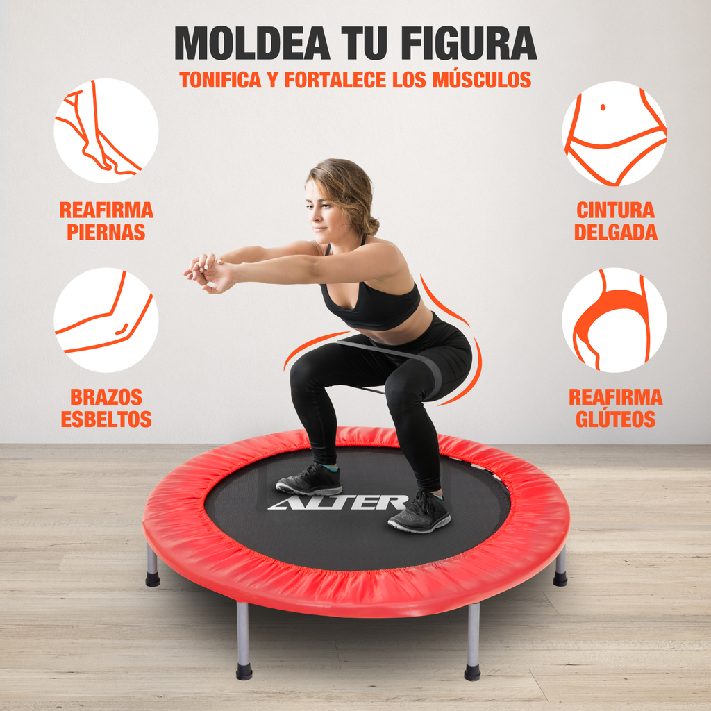 Trampolin Fitness Brincolin Aerobico Ejercicio Jumping 36 In
