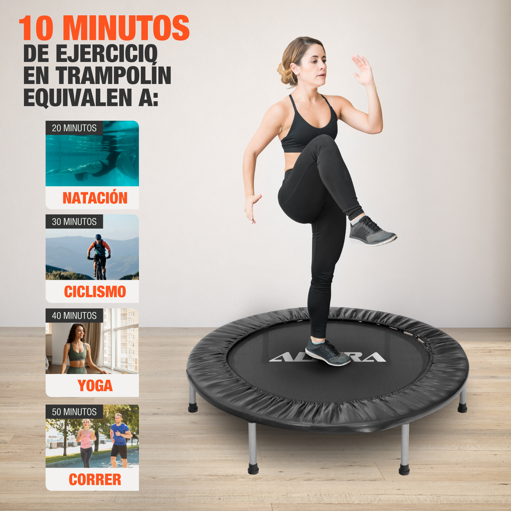 Trampolin Fitness Brincolin Aerobico Ejercicio Jumping 36 In