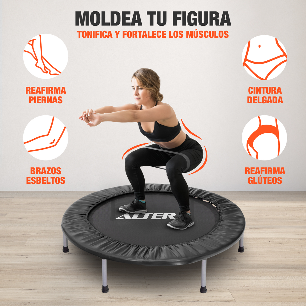 Trampolin Fitness Brincolin Aerobico Ejercicio Jumping 36 In