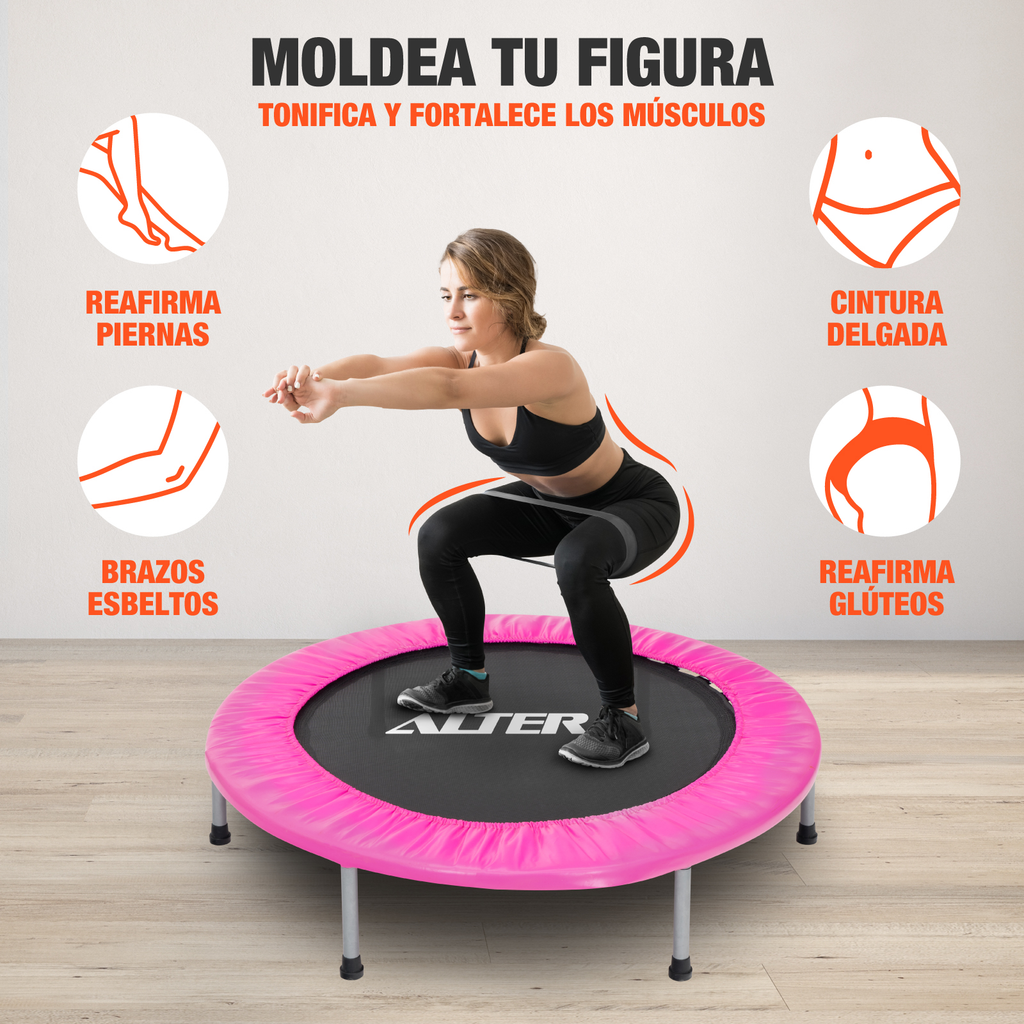 Trampolin Fitness Brincolin Aerobico Ejercicio Jumping 36 In