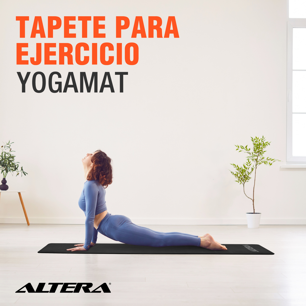 Tapete Ejercicio Altera Yoga Mat 10mm Grueso Pilates