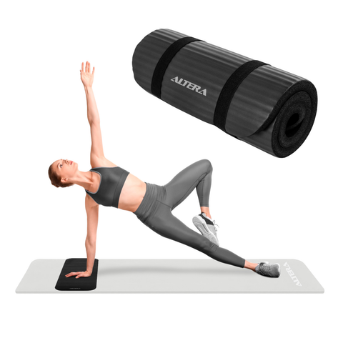 Tapete Apoyo De Rodillas Altera Yoga Mat Soporte Pilates Gym