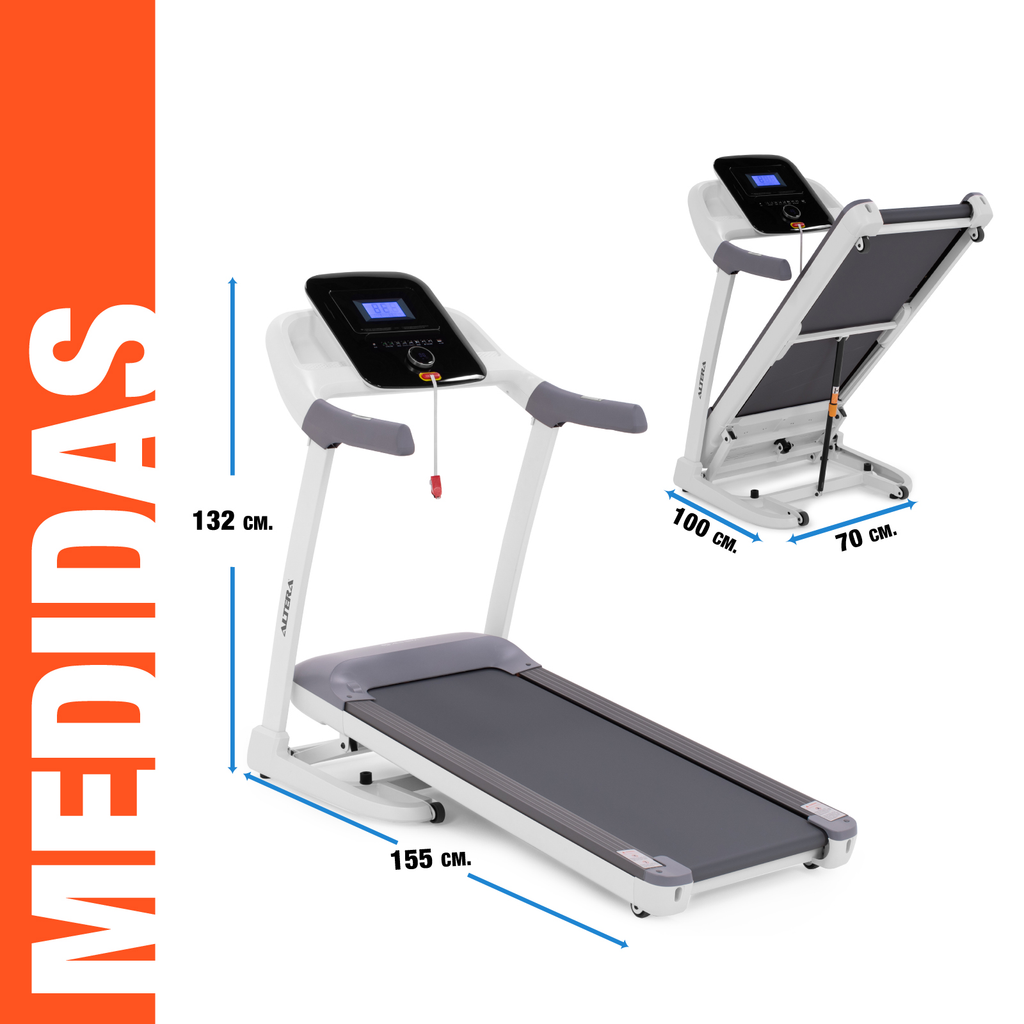 Caminadora Electrica Altera Con Inclinacion Fitness Plegable