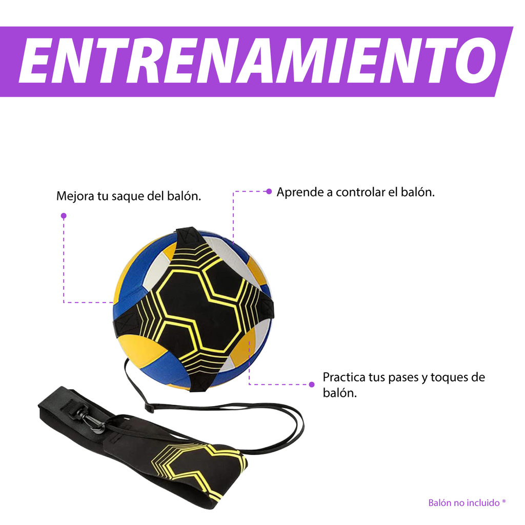 Cinturon De Entrenamiento Para Balon Futbol Voleibol Altera