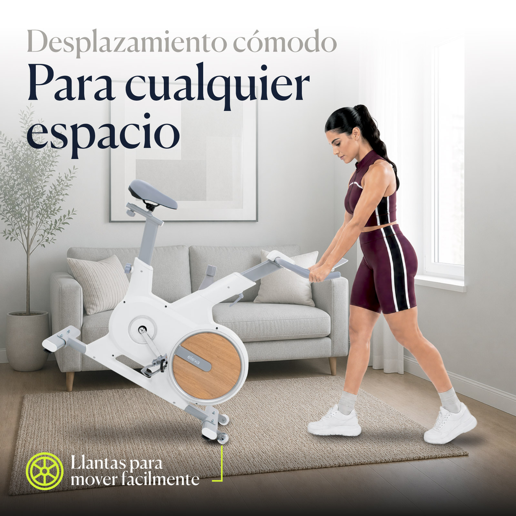 Bicicleta Spinning Estatica Para Ejercicio Profesional Eleva