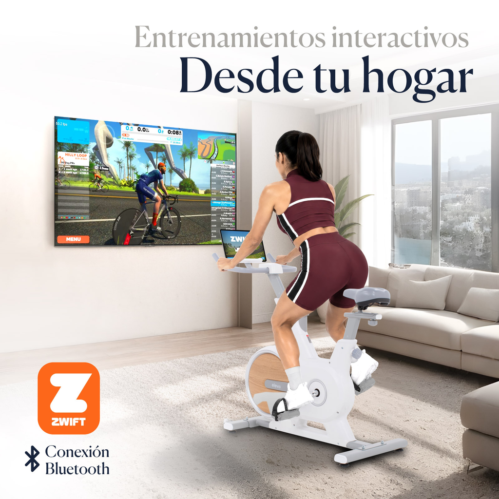 Bicicleta Spinning Estatica Para Ejercicio Profesional Eleva