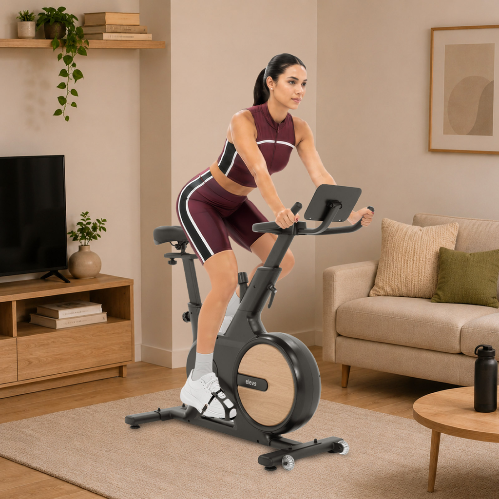 Bicicleta Spinning Estatica Para Ejercicio Profesional Eleva