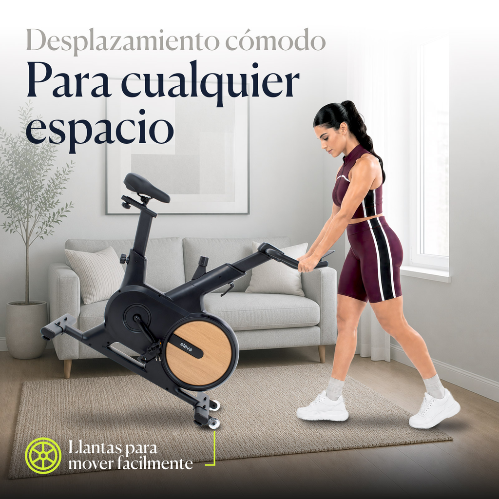 Bicicleta Spinning Estatica Para Ejercicio Profesional Eleva
