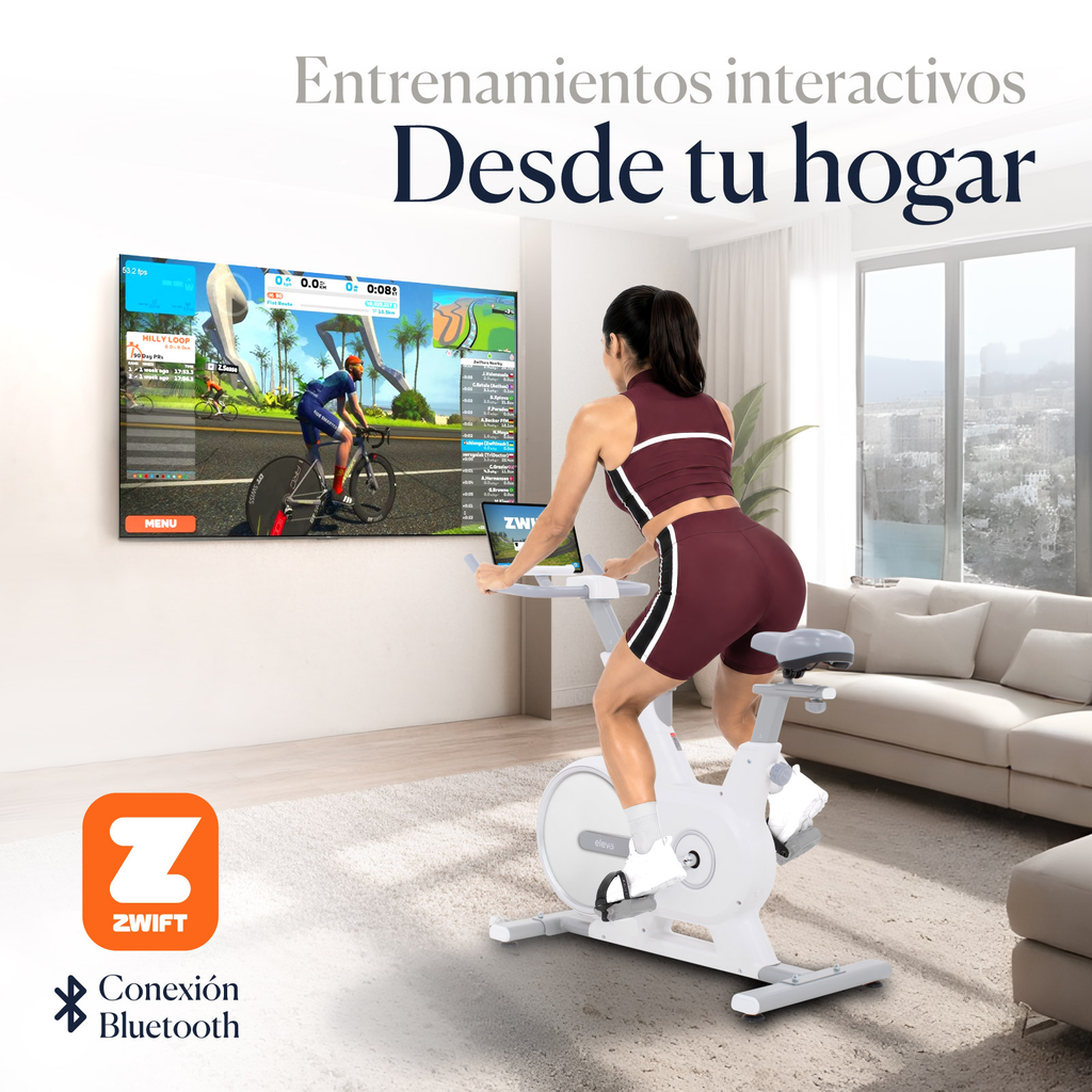 Bicicleta Spinning Estatica Para Ejercicio Profesional Eleva