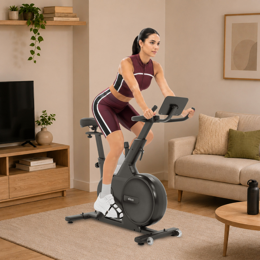 Bicicleta Spinning Estatica Para Ejercicio Profesional Eleva