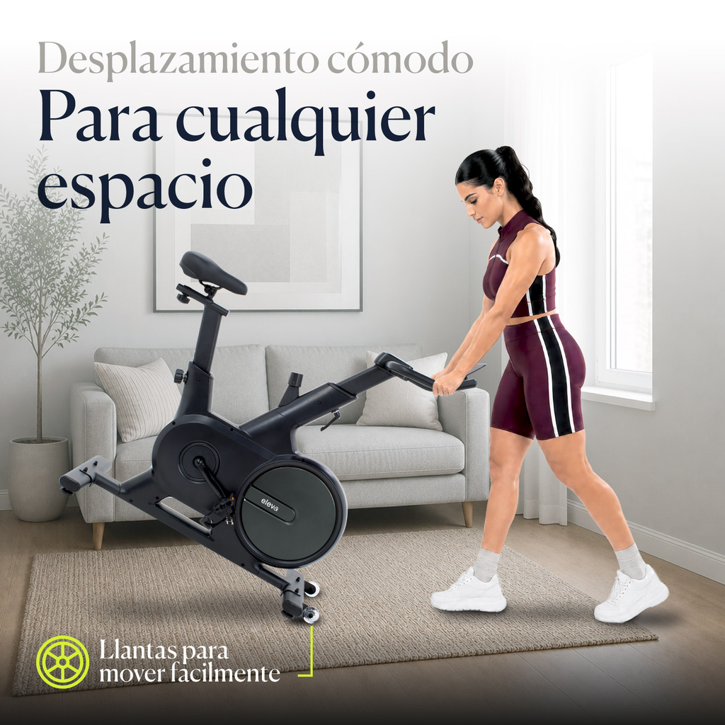 Bicicleta Spinning Estatica Para Ejercicio Profesional Eleva