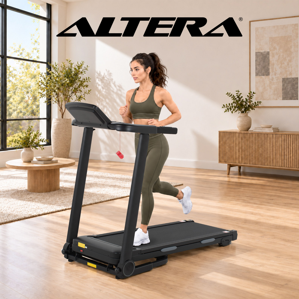 Caminadora Electrica Fitness Plegable Con Inclinacion Altera