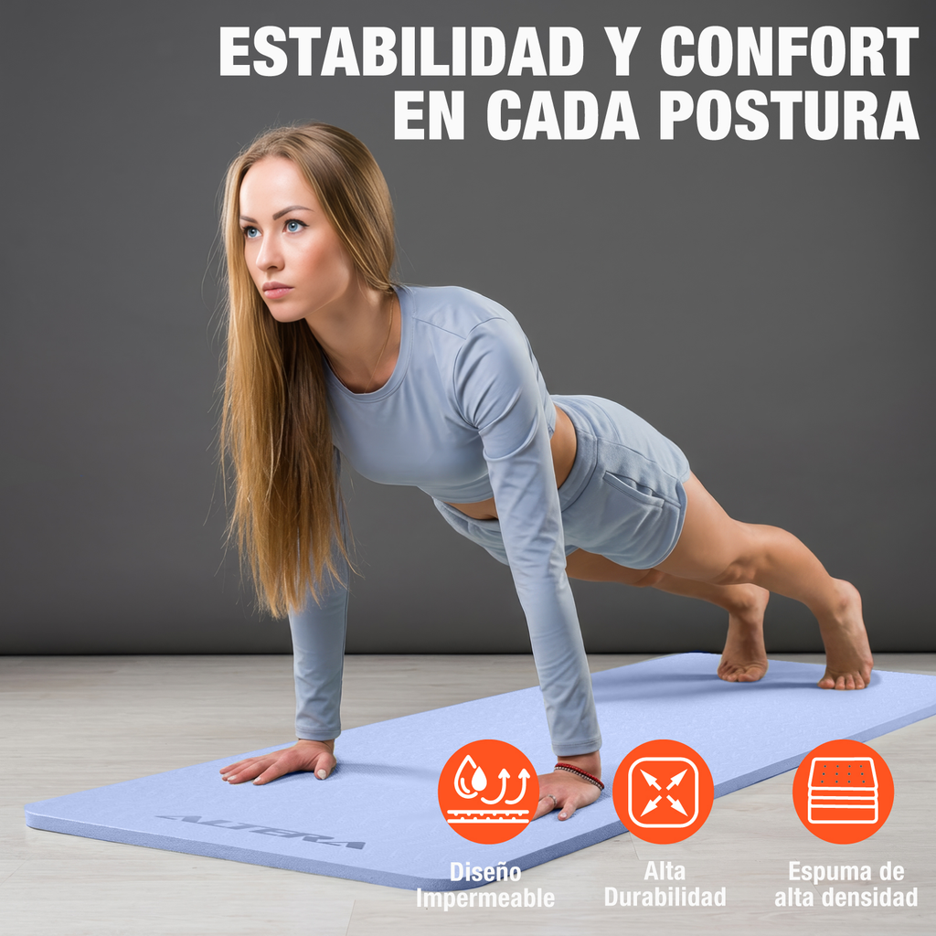 Tapete De Yoga Altera Tpe Alta Densidad Pilates Relajacion