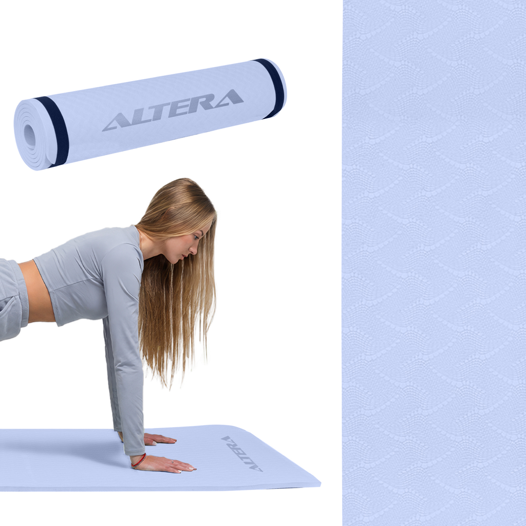 Tapete De Yoga Altera Tpe Alta Densidad Pilates Relajacion